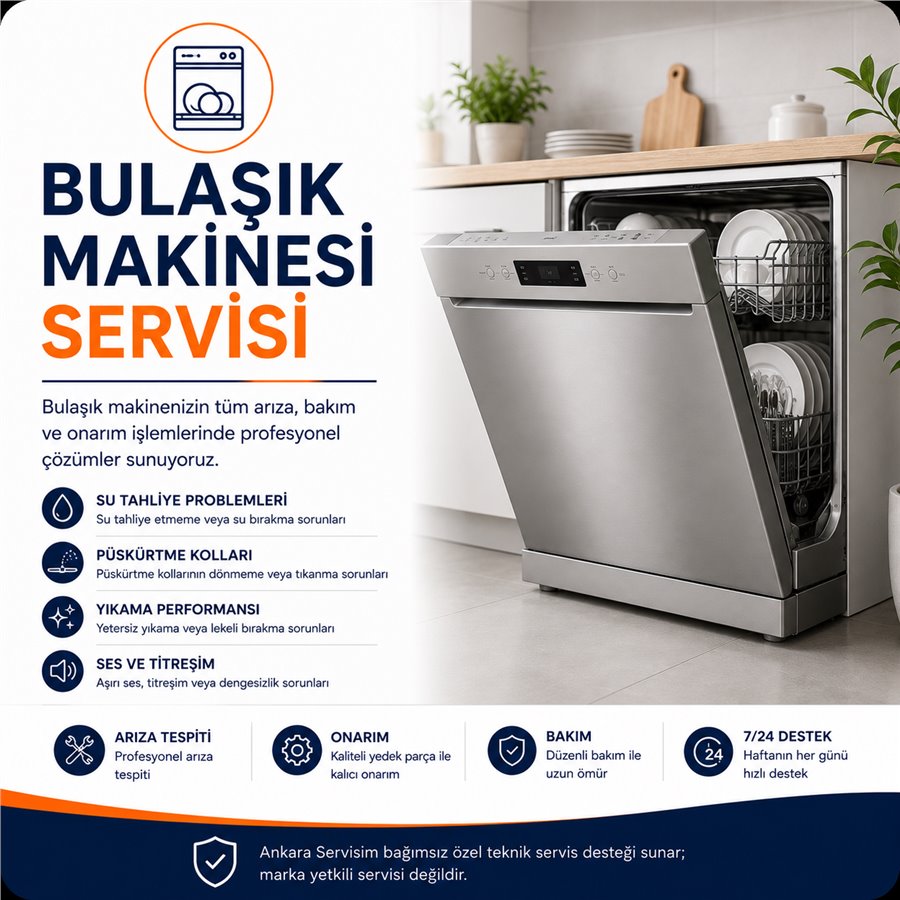 Bulaşık makinesi servisi
