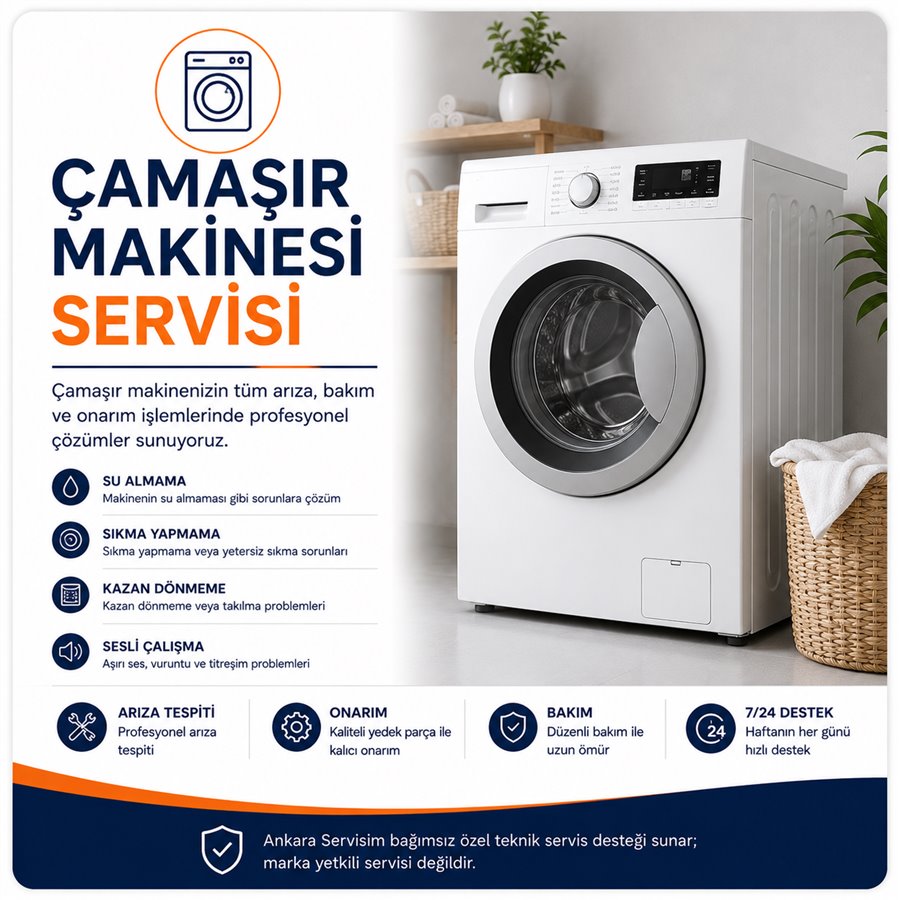 Çamaşır makinesi servisi